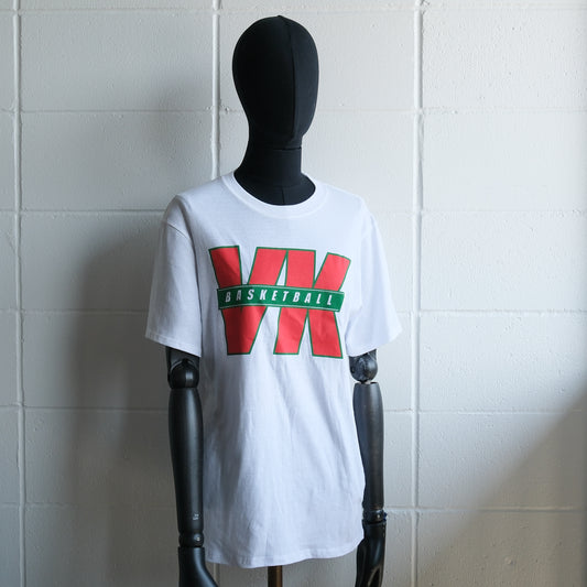 White/Red/Green VK Tee